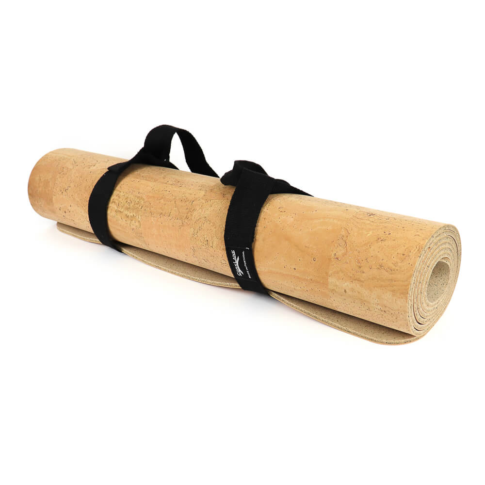 Vegane Yogamatte Kork Vegane Yogamatte aus Kork in Beige Natur