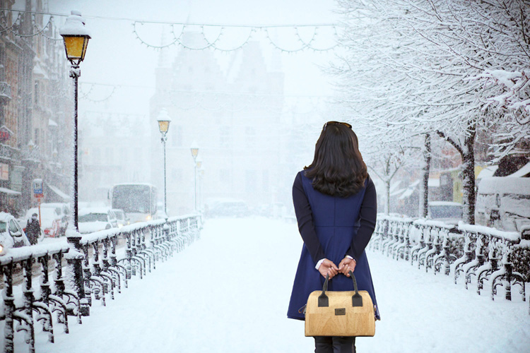Kork im Winter
