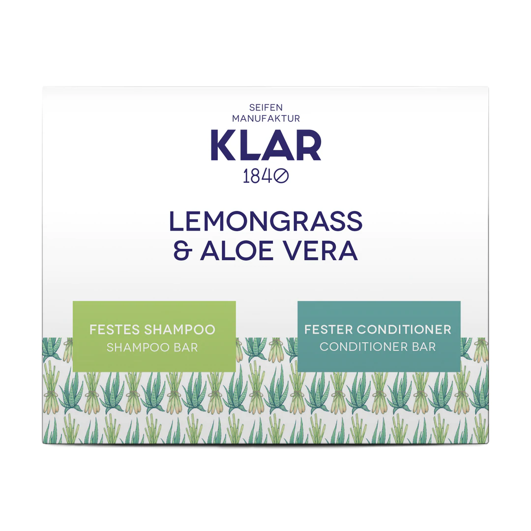 Shampoo und Conditioner "Lemongrass & Aloe Vera"